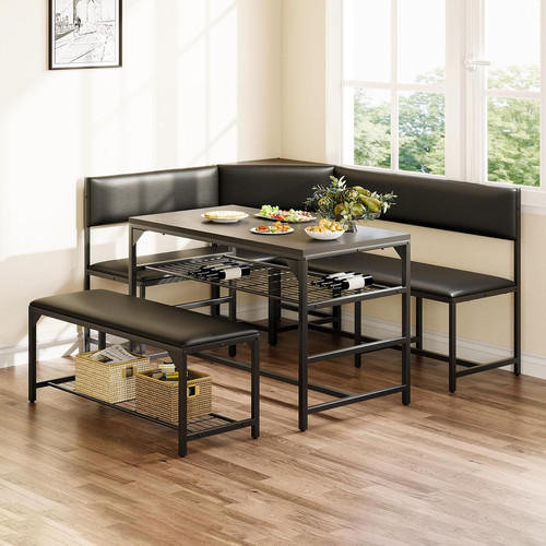 Kitchen corner dining - kitchen, table