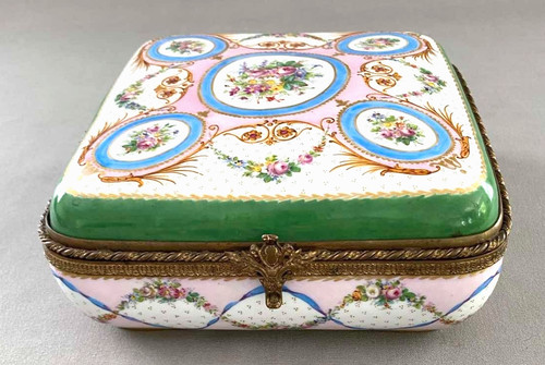 Large antique french porcelain - antique,