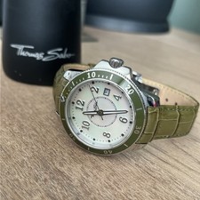 Thomas Sabo Green Leather