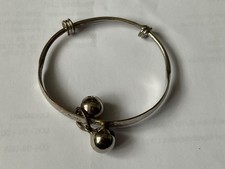 SILVER BRACLET WITH BELLS
