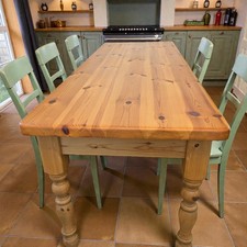 7ft Farmhouse Solid Pine