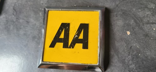 Vintage square badge - aa,