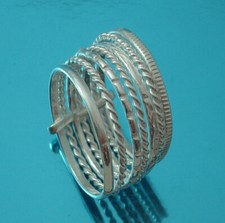 925 Sterling Silver 9 mm Band