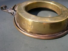 SPARE BRASS BAYONET FITTING DUPLEX COLLAR WITH PATENT LOCK FOR KEROSENE OIL LAMP