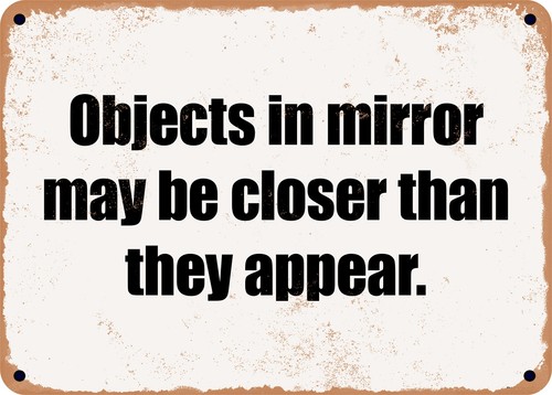 Metal sign objects in - -,