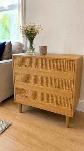 Oak drawer chest drawers - of,