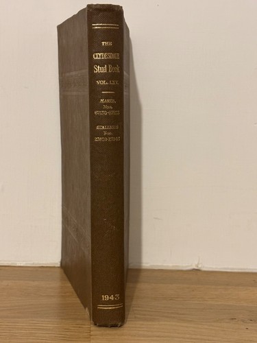 Clydesdale stud book vol - clydesdale,