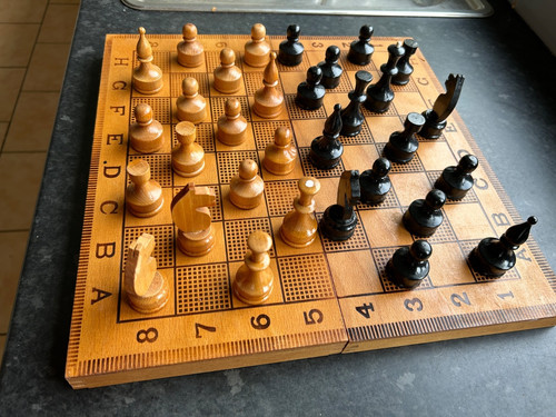 1980 soviet chess set - 1980's,