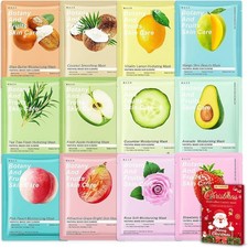12 pcs Daily Care Face Sheet