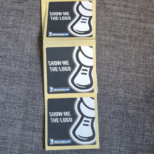 Michelin promotional stickers - michelin,