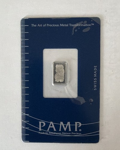 Pamp suisse platinum bar - 1g,