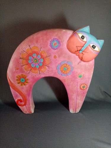Laurel burch flowering felines - flowering,