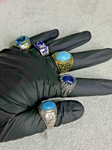 Turkish ring men blue highest - turkish,