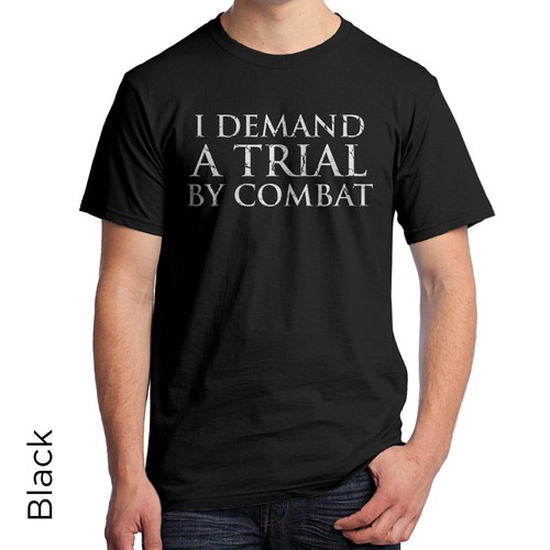 Demand trial by - by, combat