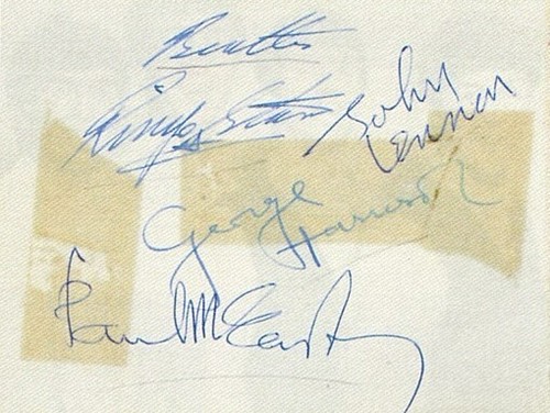 The beatles signed - beatles,