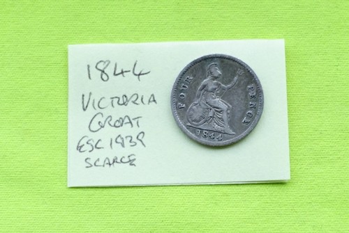 1844 four pence groat - 1844, 4p
