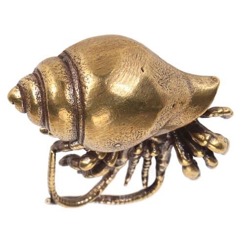 Miniature brass hermit crab - miniature,