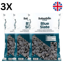 3 x 40mm Blue Slate Chippings