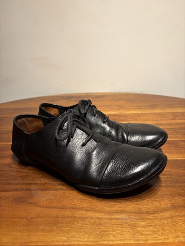 Trippen cello black leather - trippen,