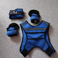 DescriptionCrivit 5kg  Vest  Exercise Weights Set Brand New  4pcs Ladies