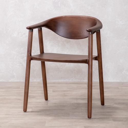 Wooden dining chair scandi - wooden,