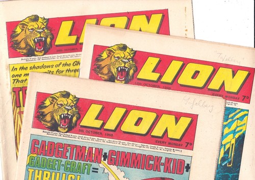 Lion comic october 1968 - comic, 3)