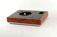 Newly veneered plinth case for