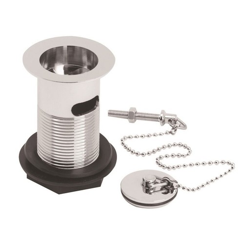 Nuie slotted basin waste plug - slotted,