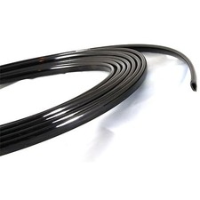 Black car door edge guard - 6m,