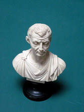 Julius Caesar - Miniature Bust - Resin - by G Ruggeri - Italy