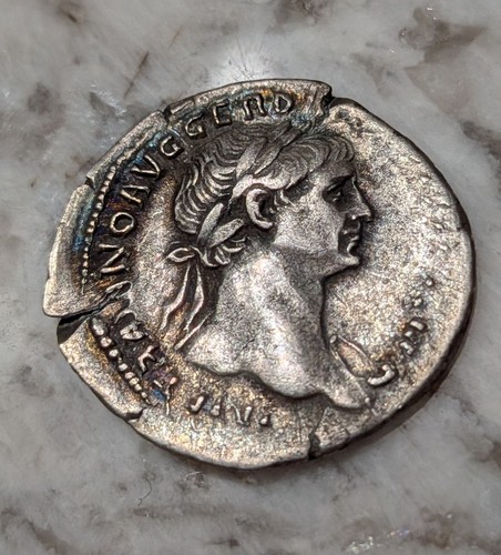 Trajan silver denarius 117 - denarius, 98-117