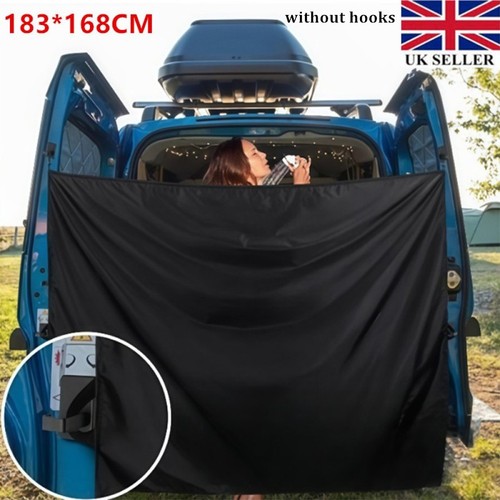 Camper van barn door - door, privacy