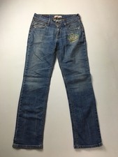 LEVI'S 570 'Straight Fit' Jeans - W29 L32 - Faded Navy - Great Condition