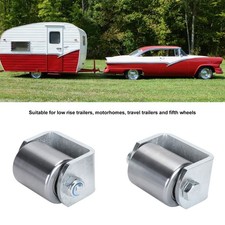 2pcs Weld On Trailer Rollers 2