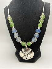 Blue & Green Statement