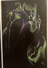 DISNEY VILLAINS: MALEFICENT #1 Dell'Otto Colour Virgin Variant LTD To ONLY 666