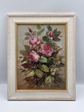 Original Oil Painting of Roses