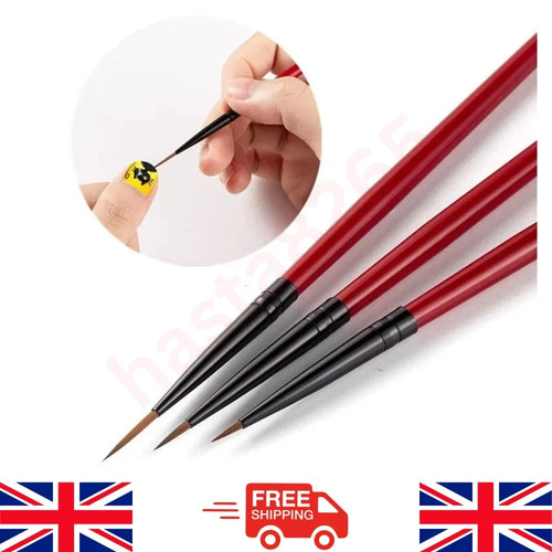 3pcs liner brush - fine, art