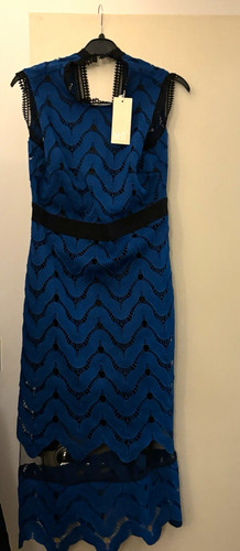 Bnwt bysi teal lace midi - bnwt, dress