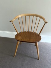 FINE RETRO ERCOL COWHORN