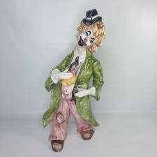 Vintage 17" Porcelain Clown