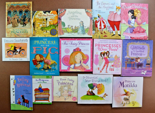 Set princess picture - 15, books