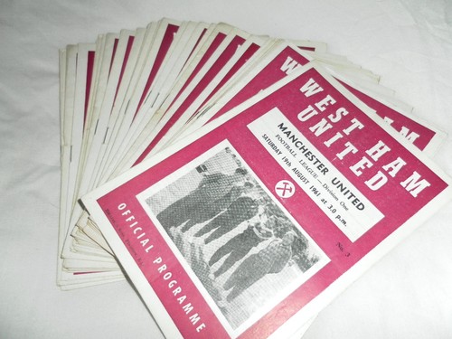 West ham home programmes - home,