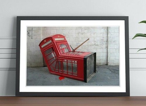 Banksy death phonebox - death, of