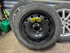 SEAT IBIZA,TOCA, SPACE SAVER SPARE WHEEL tyre not brill  