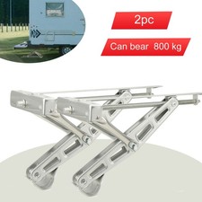 2PCS Trailer Stabilizer Caravan Support Legs RV Stabiliser Lifter Jack 2x800kg