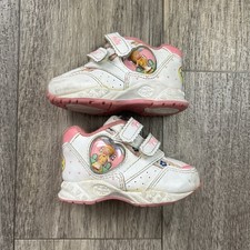 Vintage Polly Pocket Sneakers Shoes w/ Doll Toddler Size 3 Cute Very Rare