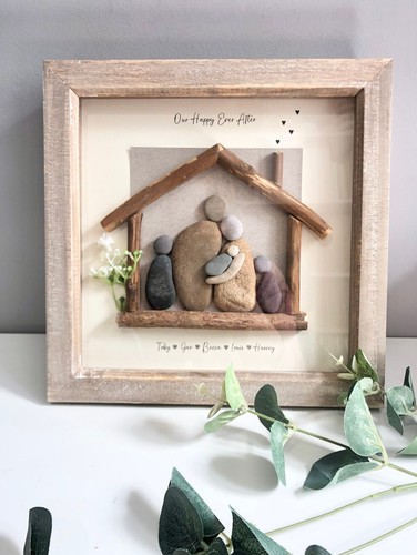 Personalised family pebble - personalised,