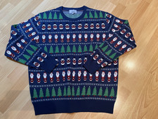 MARKS & SPENCER MENS CHRISTMAS JUMPER SIZE LARGE
