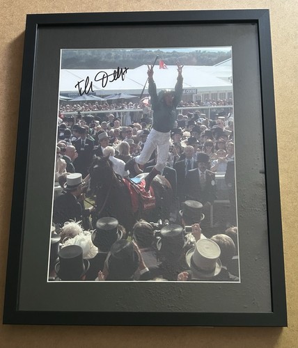 Frankie dettori signed framed - frankie,